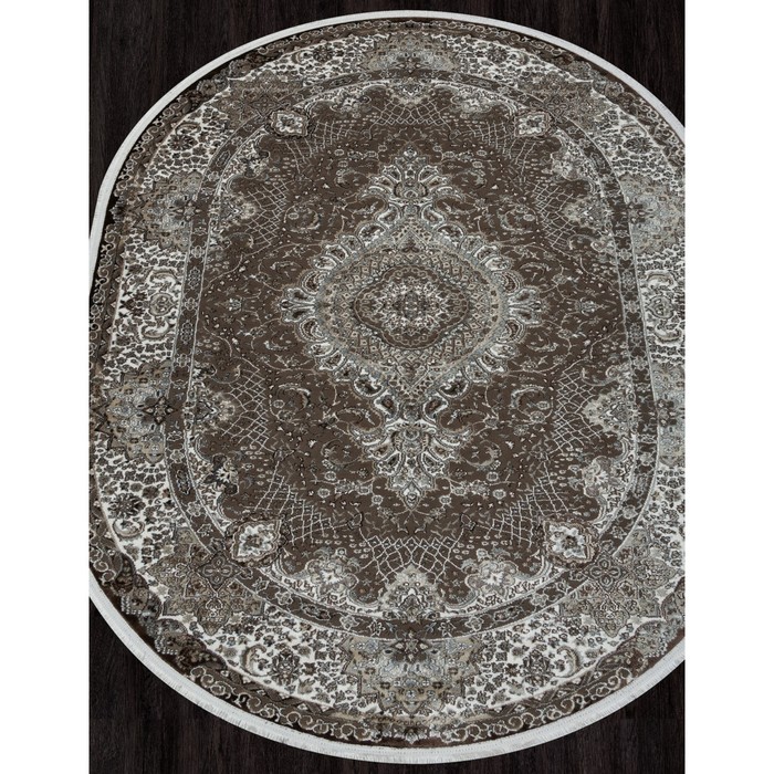 

Ковёр овальный Dolce d414, размер 160x220 см, цвет brown