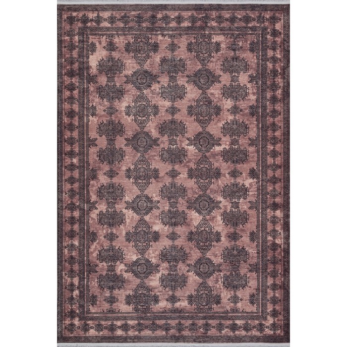 

Ковёр прямоугольный Alpin Lotus, размер 200x290 см, цвет red/black