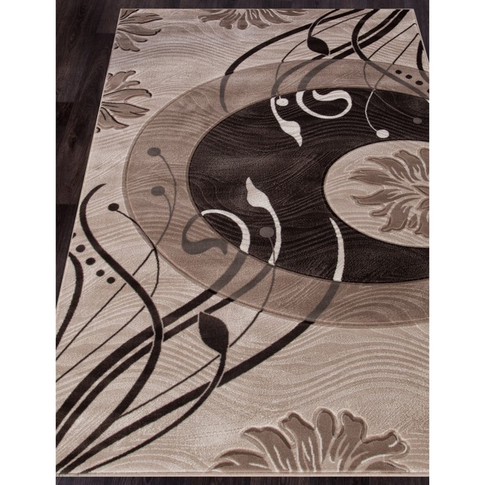 

Ковёр прямоугольный Mega carving 4780, размер 150x300 см, цвет beige