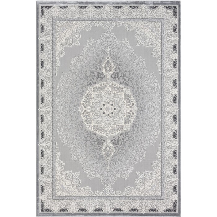 

Ковёр прямоугольный Karmen Hali Nensi, размер 78x150 см, цвет grey/grey