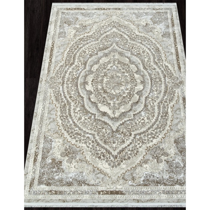 

Ковёр прямоугольный Pompei n2044a, размер 200x400 см, цвет cream-cream