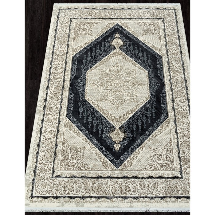 

Ковёр прямоугольный Pompei n2136a, размер 160x230 см, цвет cream-d.grey