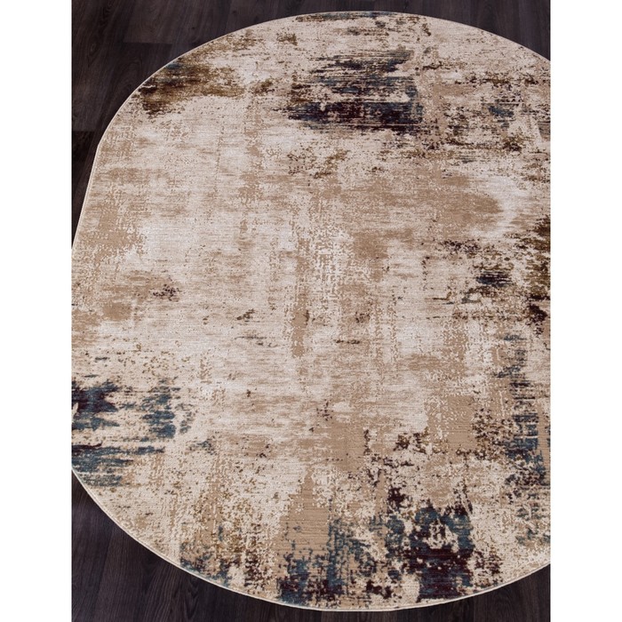 

Ковёр овальный Quantum 03002b, размер 78x150 см, цвет brown-brown