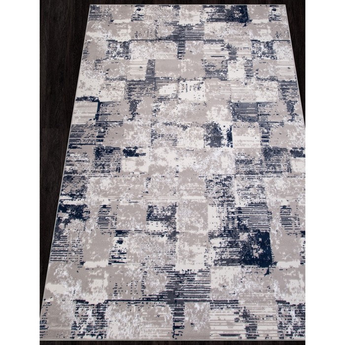 

Ковёр прямоугольный Richi 8673, размер 80x150 см, цвет gray-blue