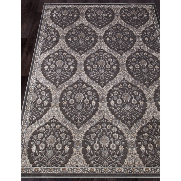 

Ковёр прямоугольный Serenity d740, размер 240x400 см, цвет dark gray
