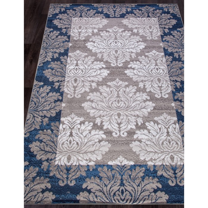 

Ковёр прямоугольный Silver d213, размер 80x150 см, цвет gray-blue