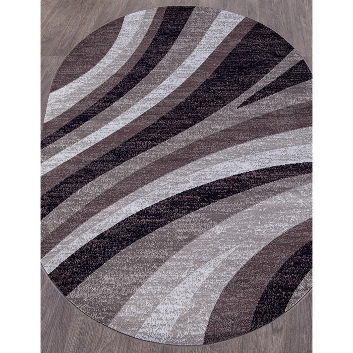 

Ковёр овальный Silver d234, размер 100x200 см, цвет gray-purple