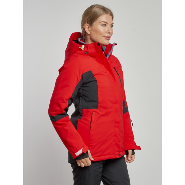 фото Куртка горнолыжная женская, размер 42, цвет красный mtforce