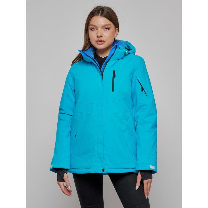 Куртка горнолыжная женская, размер 42, цвет синий куртка горнолыжная женская цвет синий размер 50