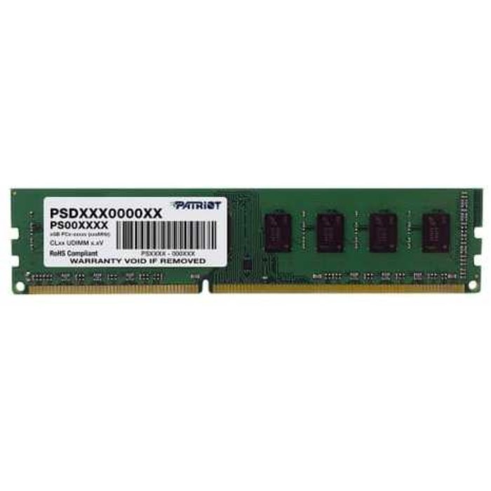 Память DDR3L 4GB 1600MHz Patriot PSD34G1600L81 Signature RTL PC3-12800 CL11 DIMM 240-pin 1. 102935 память ddr3 8gb 1600mhz patriot pv38g160c0 rtl pc3 12800 cl10 dimm 240 pin 1 5в