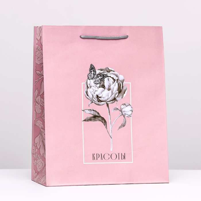 Пакет подарочный Красоты, 26 х 32 х 12 см пакет подарочный праздник в розовом 26 х 32 х 12 см