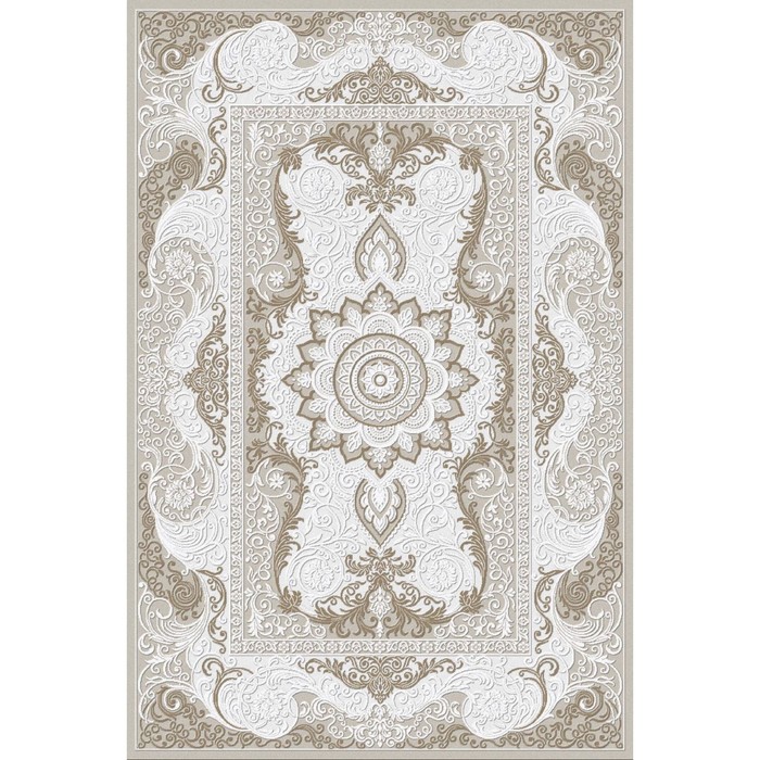 

Ковёр овальный Emir 110, размер 100х300 см, цвет cream/beige