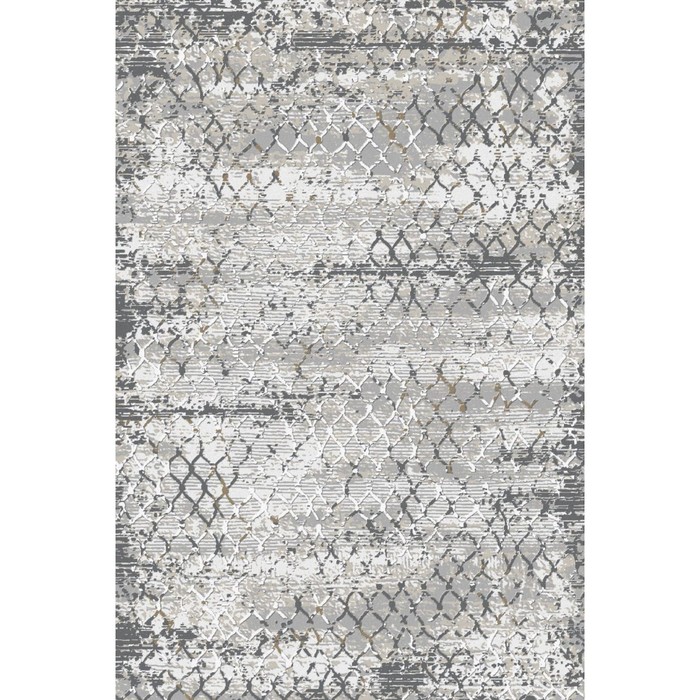 Ковёр прямоугольный Emir 982, размер 200х400 см, цвет grey/grey