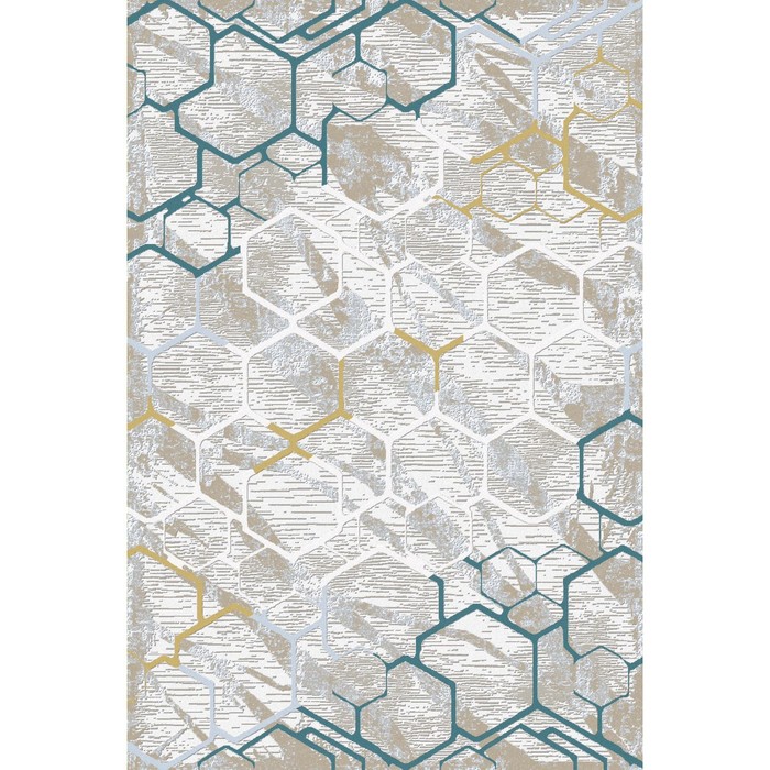 

Ковёр овальный Luxor 037, размер 100х300 см, цвет cokme_krem/blue