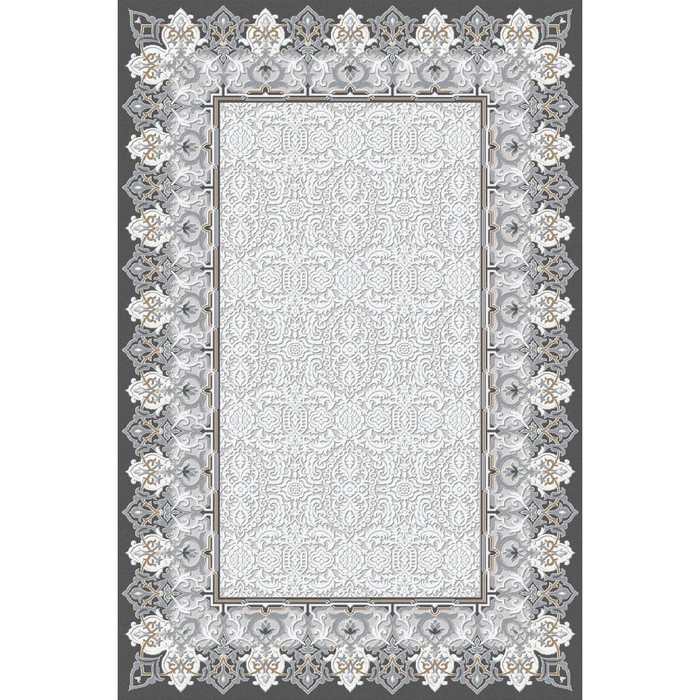 

Ковёр прямоугольный Sarar 176, размер 220х320 см, цвет cokme/l.grey