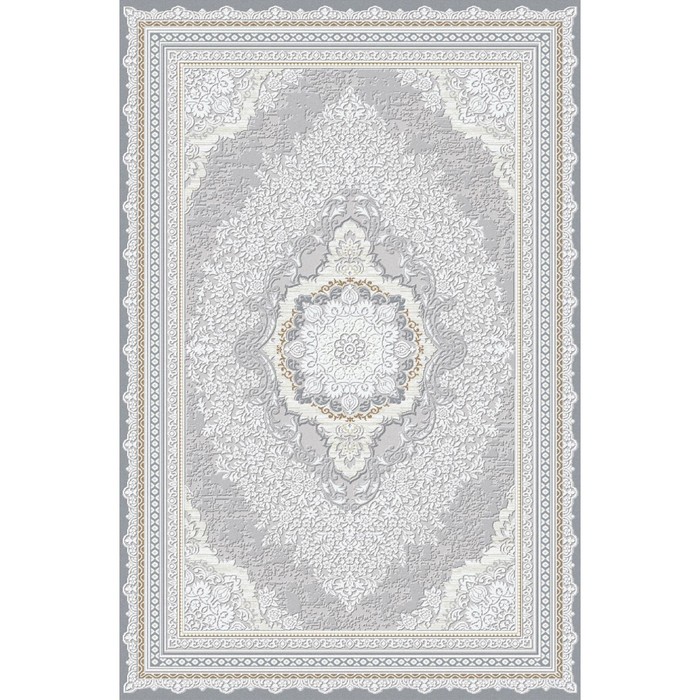

Ковёр овальный Sarar 310, размер 200х300 см, цвет l.grey/grey