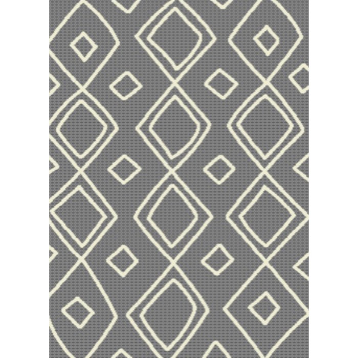 

Ковёр-циновка прямоугольный 8016, размер 100х200 см, цвет сream/grey