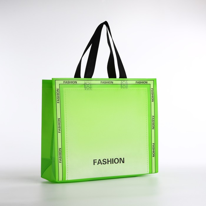 Сумка без застёжки, цвет зелёный сумка без застёжки цвет микс