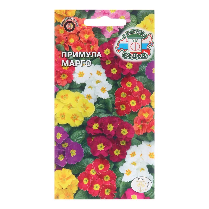 

Семена цветов Примула "Марго",Евро, 0,1 г