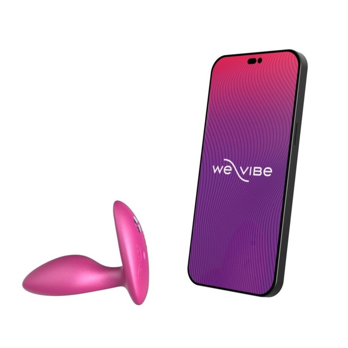 фото Анальная вибровтулка we-vibe ditto+ розовый