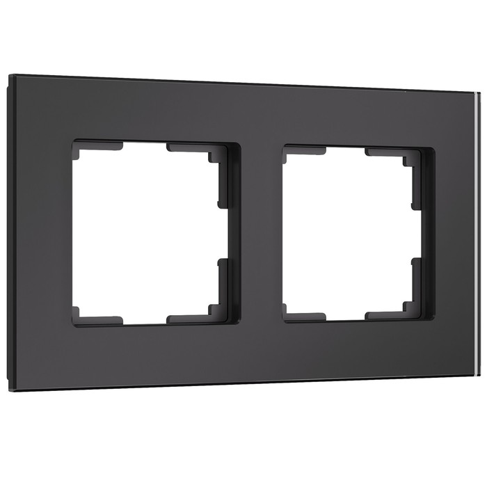 

Рамка на 2 поста Senso (черный, стекло soft-touch) W0023108