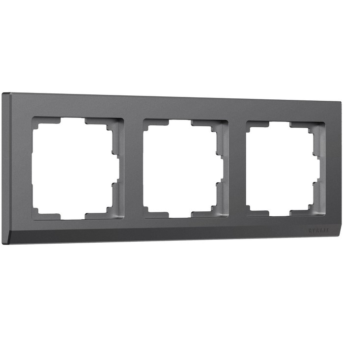 

Рамка на 3 поста Stark (графит матовый) W0031864