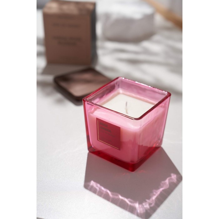

Свеча ароматическая Sofi De Marko Rose Amber, 220 г
