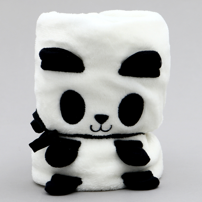 цена Мягкая игрушка-плед «Панда», 20 см