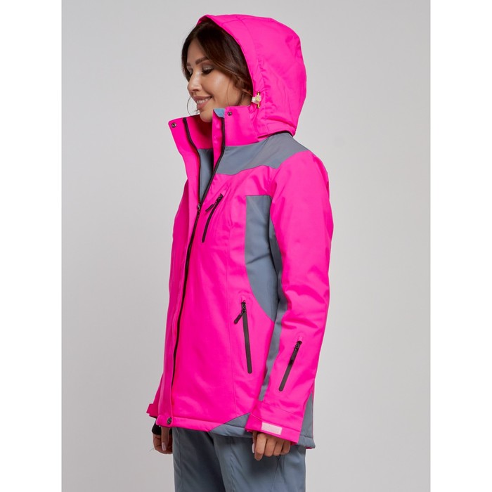 фото Куртка горнолыжная женская, размер 44, цвет розовый mtforce