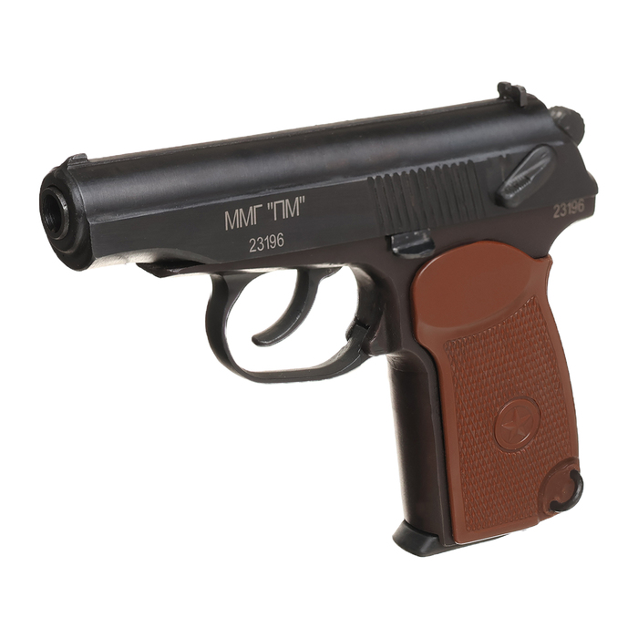 Макет учебно-тренировочный пистолета Макарова макет учебно тренировочный гранаты ргд 5 780г