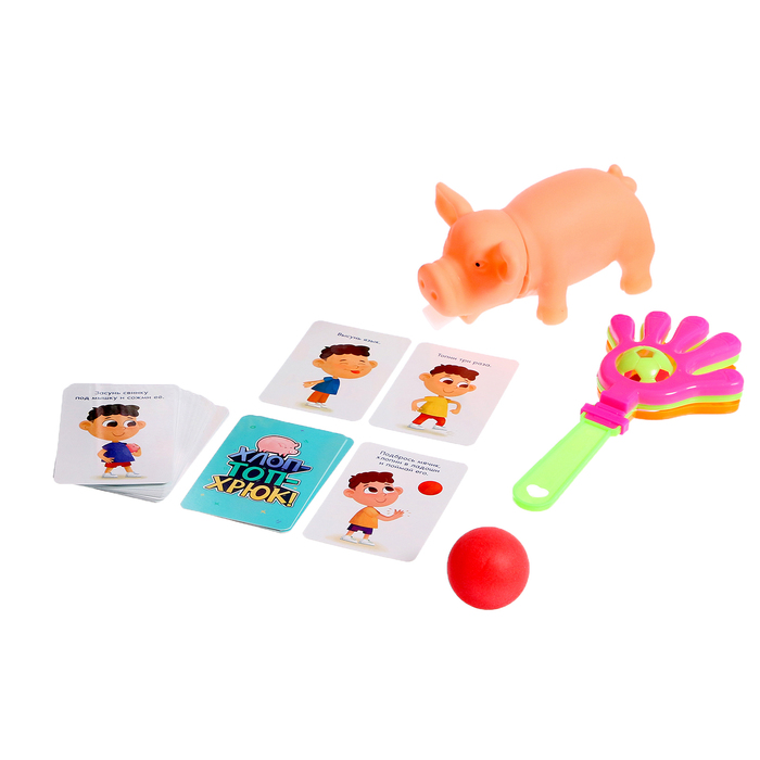 Настольная игра «Хлоп-топ-хрюк!», в пакете