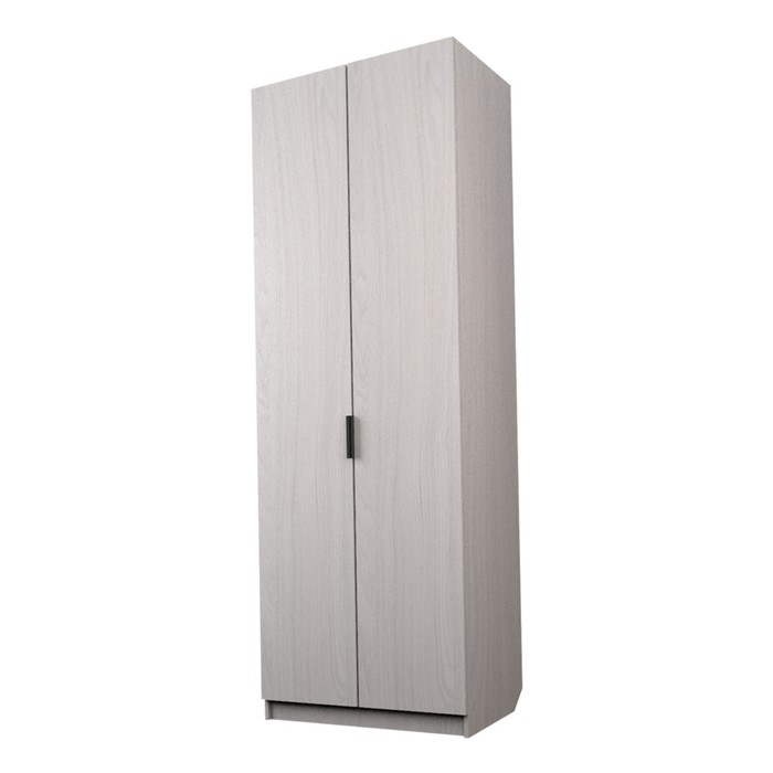 Шкаф 2-х дверный «Экон», 800×520×2300 мм, штанга, цвет ясень анкор светлый шкаф 2 х дверный экон 800×520×2300 мм полки цвет ясень анкор светлый
