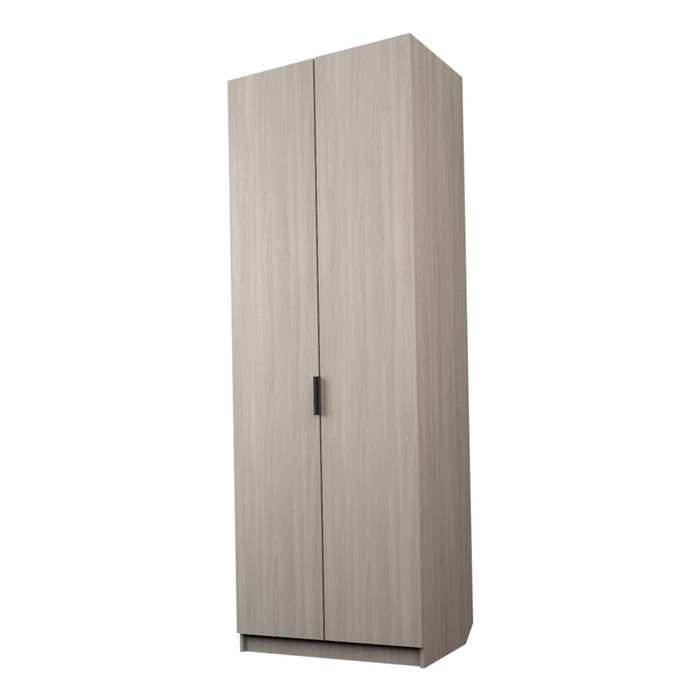 Шкаф 2-х дверный «Экон», 800×520×2300 мм, полки, цвет ясень шимо светлый шкаф 2 х дверный экон 800×520×2300 мм полки цвет ясень анкор светлый
