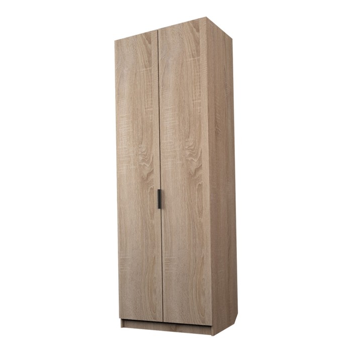 Шкаф 2-х дверный «Экон», 800×520×2300 мм, полки, цвет дуб сонома шкаф 2 х дверный экон 800×520×2300 мм 2 ящика полки цвет дуб сонома