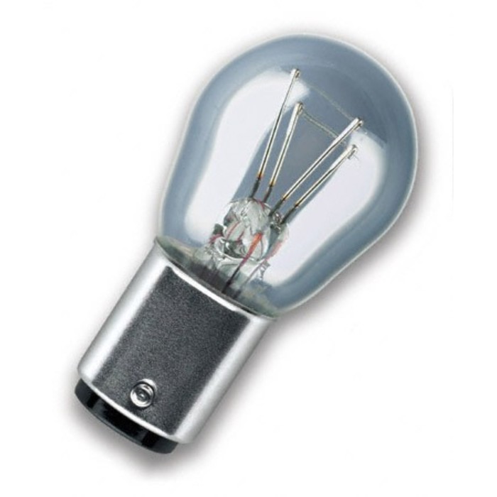 Лампа светодиодная P21/5W 12 В, LED, BAY15d, 21/5W 19-DC, блистер 2 шт лампа накаливания p21 5w 24 в 21 5w bаy15d