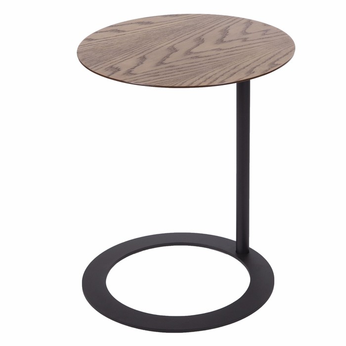 Стол журнальный приставной Ница, 500x500x610, дуб натуральный стол журнальный мебелик флорэ дуб натуральный п0005646