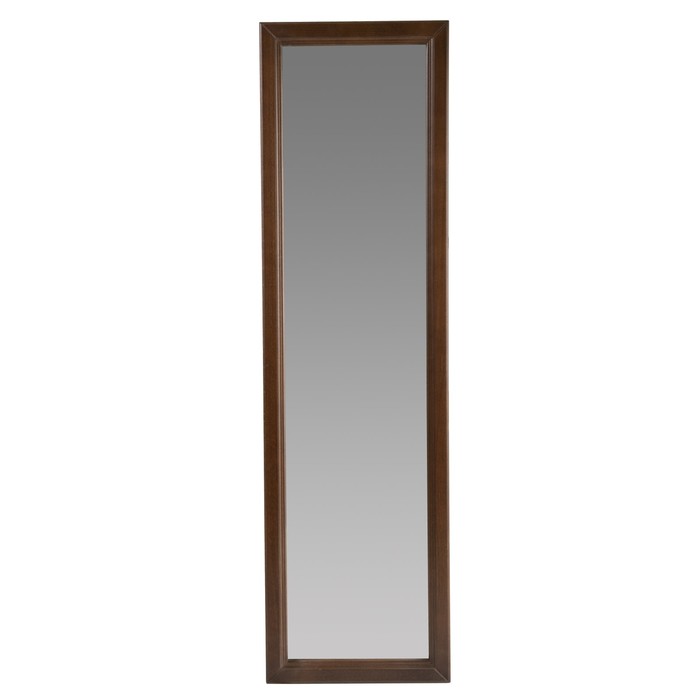 Зеркало навесное Селена 1, 1190x25x335, средне-коричневый зеркало навесное 1 hyper коричневый темный