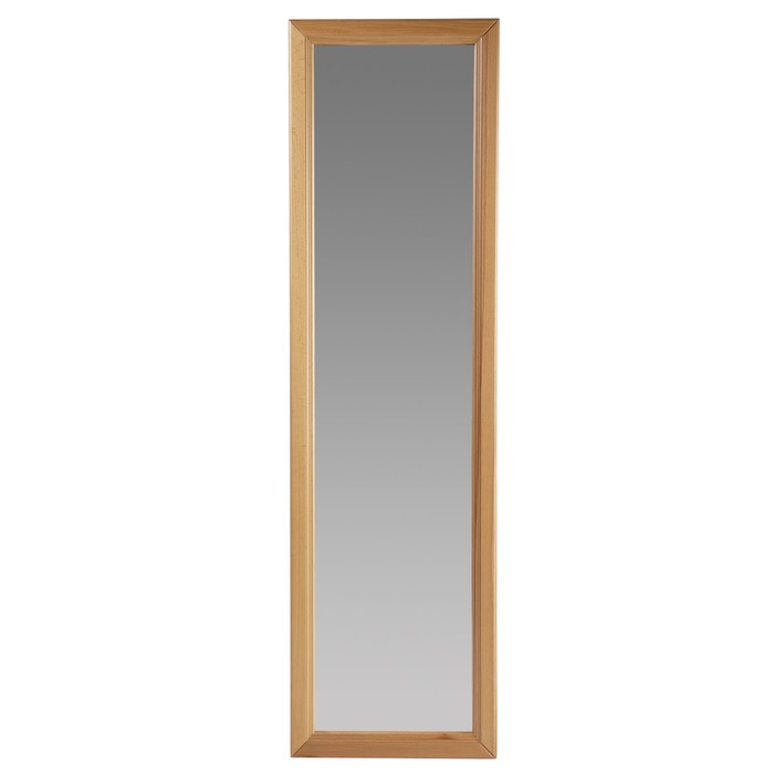 Зеркало навесное Селена, 337x24x1160, светло-коричневый зеркало навесное 1 hyper коричневый темный