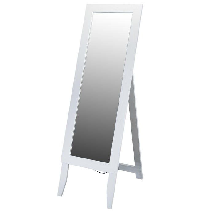 Зеркало напольное BeautyStyle 2, 420x390x1370, белый