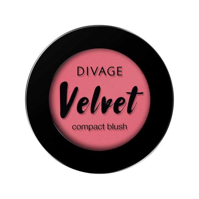 Компактные румяна Divage Velvet, тон № 8704