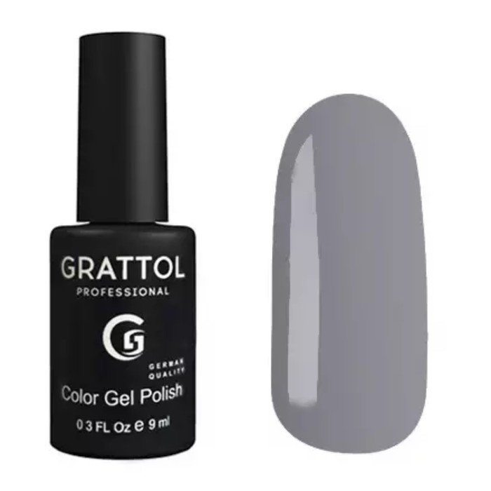 Гель-лак Grattol Color Gel Polish, №172 Titanium, 9 мл