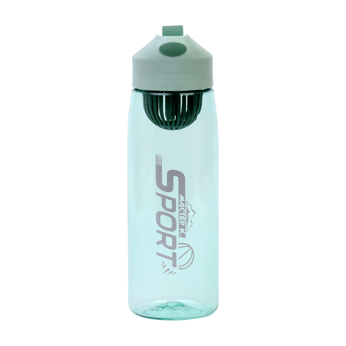 Бутылка для воды, 550 мл, SPORT, зеленая бутылка для воды 400 мл зеленая re source