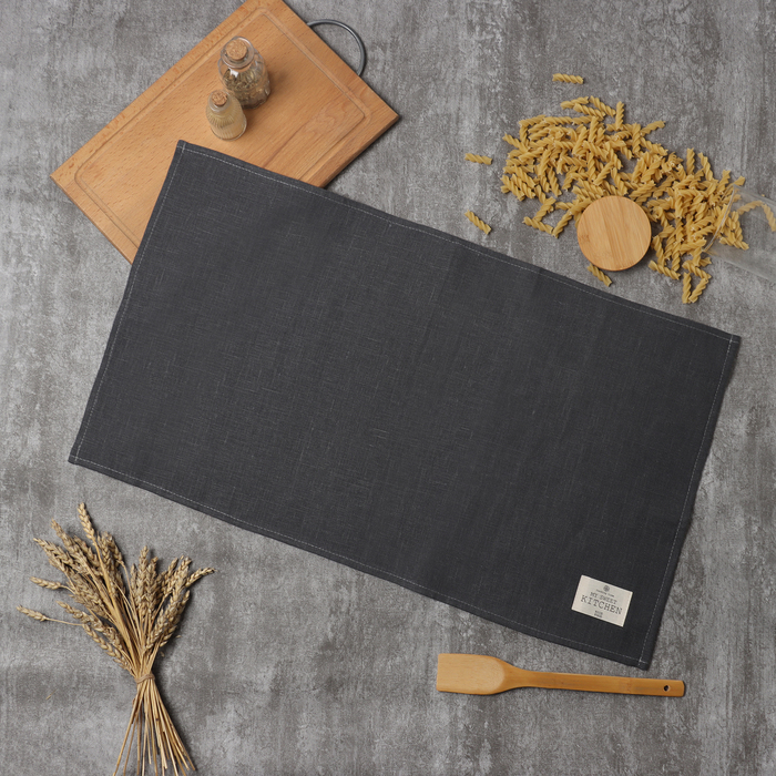 

Полотенце Этель ECO grey 40х70см, 100% лён, 245 г/м2