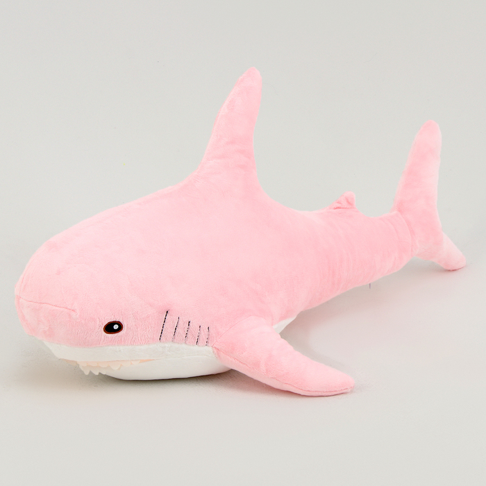 Мягкая игрушка «Акула», 100 см, цвет розовый мягкая игрушка акула розовая 100 см