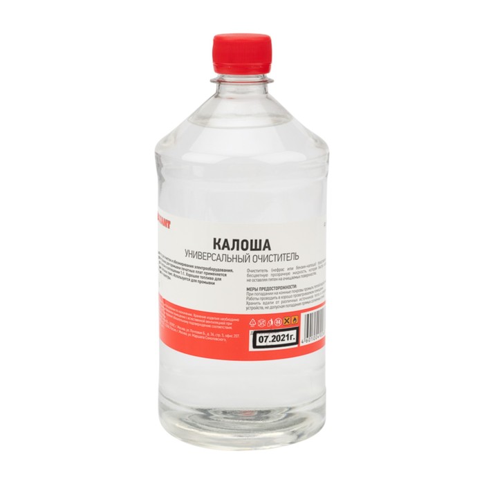 Растворитель-очиститель REXANT Калоша, универсальный, 1 л растворитель нефрас калоша рб бутылка 1 л