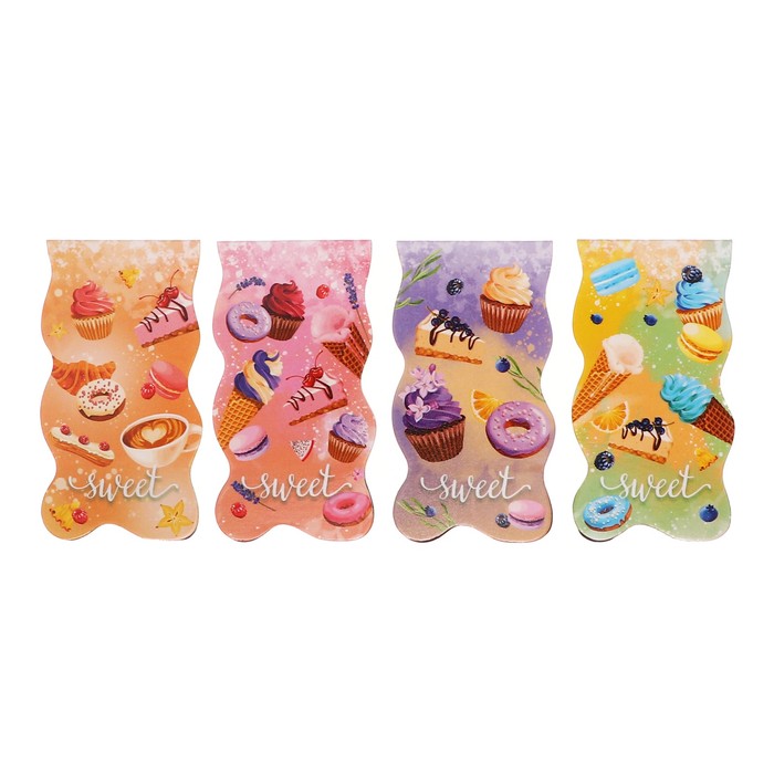 Закладка магнитная ArtSpace Sweets 35130мм 4 дизайна 14₽