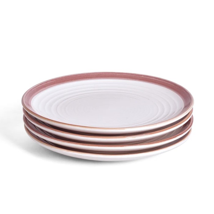 

Набор тарелок Arya Home Stoneware, d=20.8 см, 4 шт, цвет коричневый