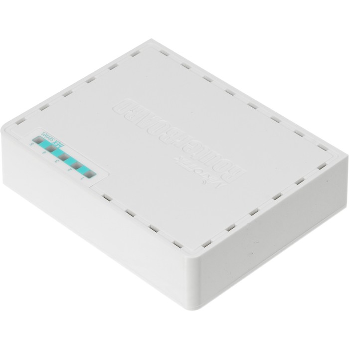 Роутер MikroTik hEX (RB750GR3) 10/100/1000BASE-TX белый точка доступа mikrotik netmetal ac2 rbd23ugs 5hpacd2hnd nm ac1200 10 100 1000base tx
