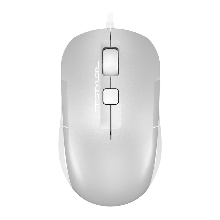 

Мышь A4Tech Fstyler FM26S серебристый/белый оптическая (2000dpi) silent USB для ноутбука (4 103385