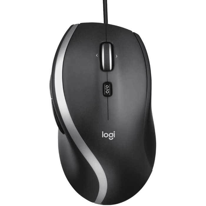 Мышь Logitech M500s черный/серебристый оптическая (4000dpi) USB (5but) мышь oklick 795g черный оптическая 2400dpi usb игровая 5but